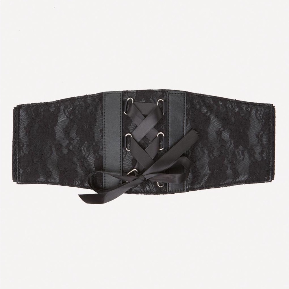Bebe lace corset belt